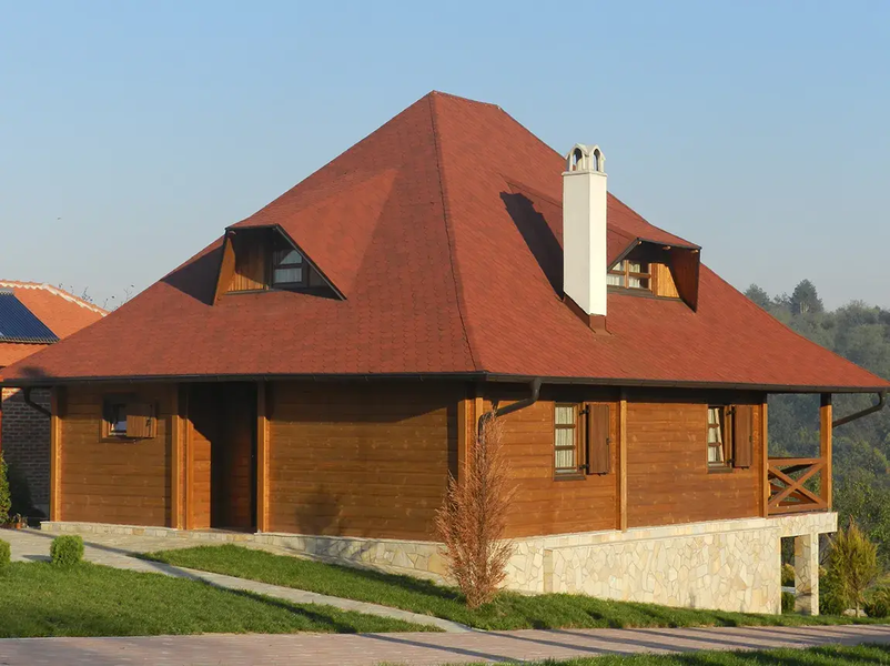Бітумна Черепиця Tegola Unica Traditional Antique Red 80036 фото