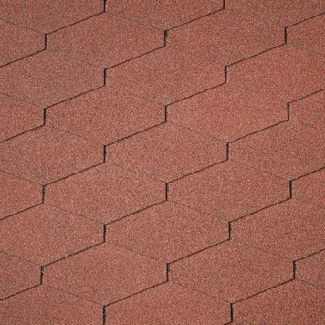 Бітумна черепиця Diamant Shield (10) Tile Red 78314 фото