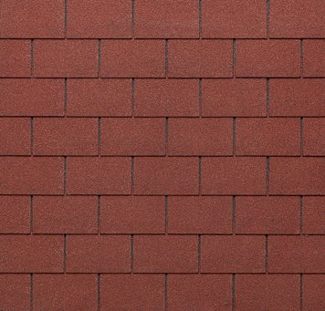 Бітумна Черепиця Tegola Unica Rectangular Coppery Red 80032 фото