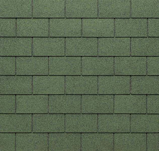 Бітумна Черепиця Tegola Unica Rectangular Tone Green 800324 фото