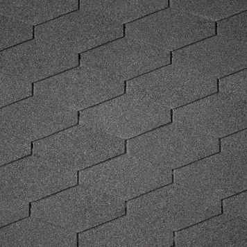 Бітумна черепиця Diamant Shield (01) Black 77248 фото